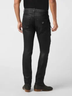 PHILIPP PLEIN Jeansy 25903 Czarny Skinny Fit