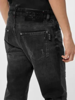 PHILIPP PLEIN Jeansy 26881 Czarny Straight Leg