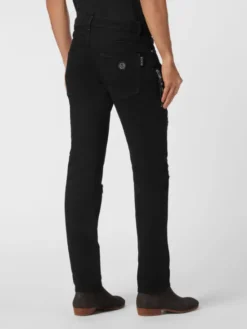 PHILIPP PLEIN Jeansy 9233 Czarny Skinny Fit