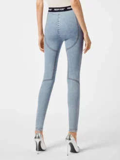 PHILIPP PLEIN Jeansy 1111 Niebieski jasny Slim Fit