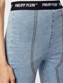 PHILIPP PLEIN Jeansy 1111 Niebieski jasny Slim Fit