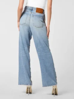 PHILIPP PLEIN Jeansy 26275 Niebieski Skater Fit
