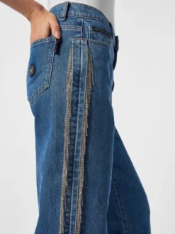 PHILIPP PLEIN Jeansy 27211 Szary Skater Fit