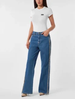 PHILIPP PLEIN Jeansy 27211 Szary Skater Fit