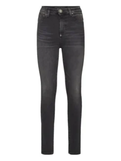 PHILIPP PLEIN Jegginsy 27207 Czarny Jegging Fit