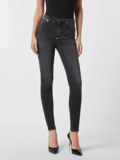 PHILIPP PLEIN Jegginsy 27207 Czarny Jegging Fit