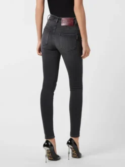 PHILIPP PLEIN Jegginsy 27207 Czarny Jegging Fit