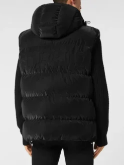 PHILIPP PLEIN Kamizelka 19319 Czarny Regular Fit