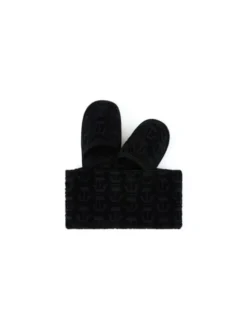 PHILIPP PLEIN Kapcie 31000 Czarny