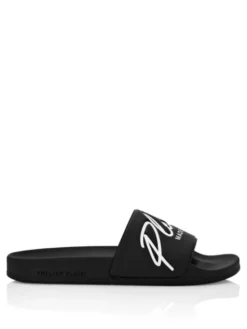 PHILIPP PLEIN Kapcie 4929 Czarny