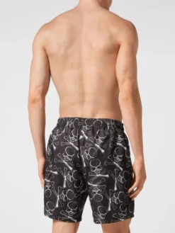 PHILIPP PLEIN Kąpielówki 2671 Czarny