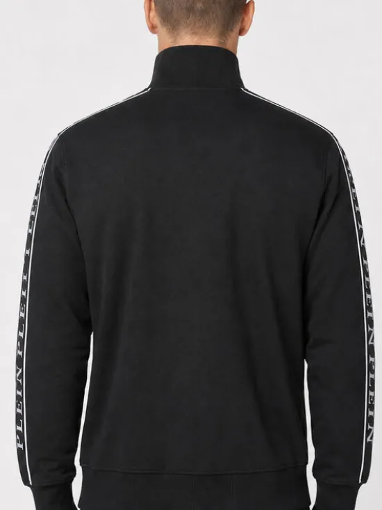 PHILIPP PLEIN Kurtka do biegania 31701 Czarny Jegging Fit