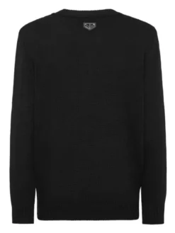 PHILIPP PLEIN Longsleeve 23007 Czarny Regular Fit