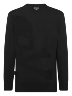 PHILIPP PLEIN Longsleeve 9487 Czarny Regular Fit