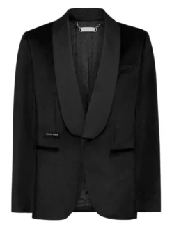 PHILIPP PLEIN Marynarka 309 Czarny Regular Fit