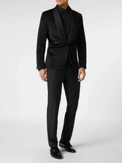 PHILIPP PLEIN Marynarka 309 Czarny Regular Fit