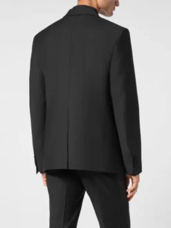 PHILIPP PLEIN Marynarka 14735 Czarny Regular Fit
