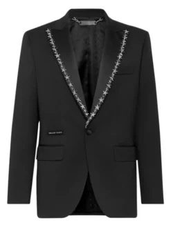 PHILIPP PLEIN Marynarka 4391 Czarny Regular Fit