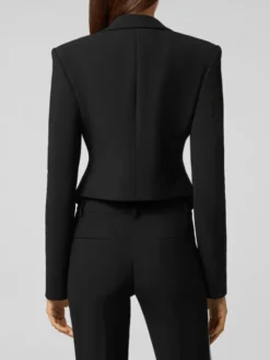 PHILIPP PLEIN Marynarka 11417 Czarny Loose Fit