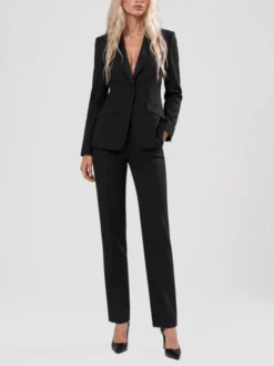 PHILIPP PLEIN Marynarka 31563 Czarny Loose Fit