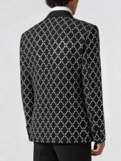 PHILIPP PLEIN Marynarka 31287 Czarny Regular Fit