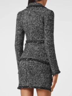 PHILIPP PLEIN Marynarka 2741 Czarny Loose Fit