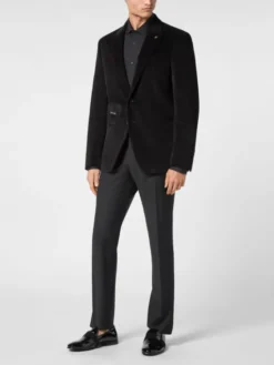 PHILIPP PLEIN Marynarka 20013 Czarny Regular Fit