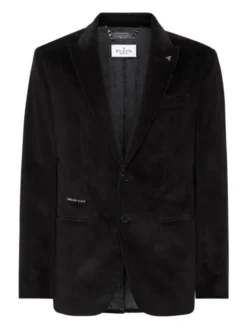 PHILIPP PLEIN Marynarka 20013 Czarny Regular Fit