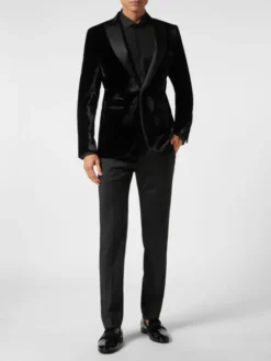 PHILIPP PLEIN Marynarka 867 Czarny Regular Fit