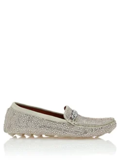 PHILIPP PLEIN Mokasyny 20809 Beżowy