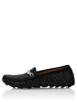 PHILIPP PLEIN Mokasyny 20809 Czarny