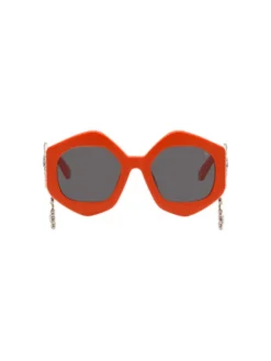 PHILIPP PLEIN Okulary przeciwsłoneczne 11663 Pomarańczowy