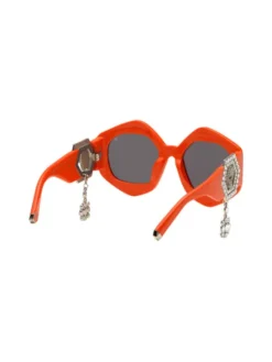 PHILIPP PLEIN Okulary przeciwsłoneczne 11663 Pomarańczowy