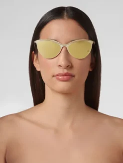 PHILIPP PLEIN Okulary przeciwsłoneczne 22087 Złoty