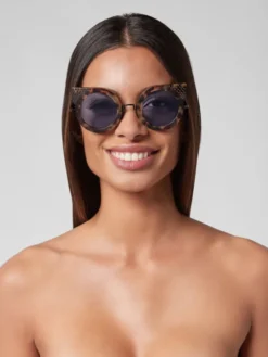 PHILIPP PLEIN Okulary przeciwsłoneczne 22081 Brązowy