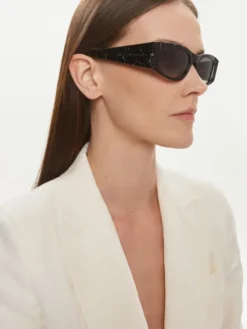 PHILIPP PLEIN Okulary przeciwsłoneczne SPP025S Czarny