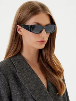 PHILIPP PLEIN Okulary przeciwsłoneczne SPP025S Czarny