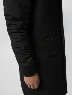 PHILIPP PLEIN Płaszcz zimowy 28625 Czarny Regular Fit