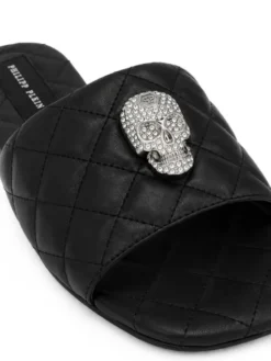 PHILIPP PLEIN Sandały 31814 Czarny