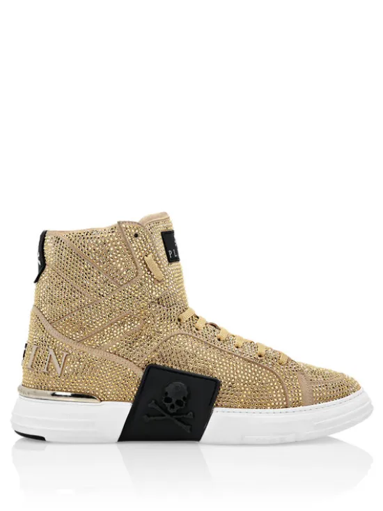 PHILIPP PLEIN Sneakersy 15943 Złoty