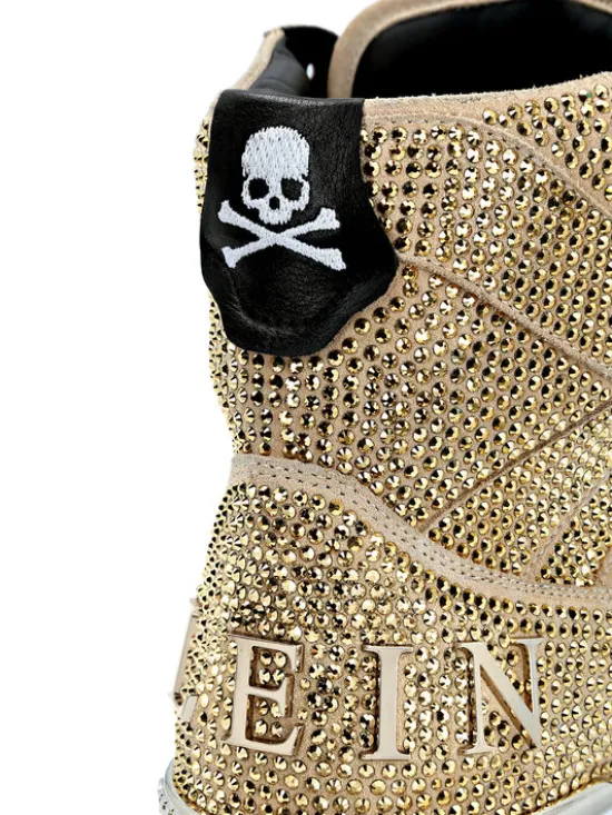 PHILIPP PLEIN Sneakersy 15943 Złoty