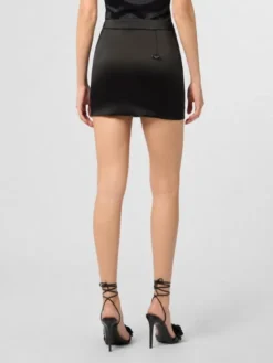 PHILIPP PLEIN Spódnica mini 30507 Czarny Slim Fit