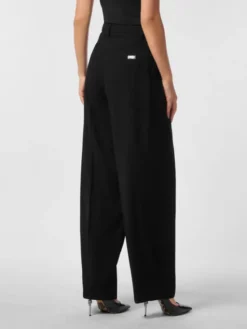 PHILIPP PLEIN Spodnie materiałowe 24849 Czarny Flare Fit