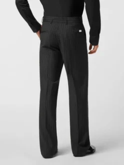 PHILIPP PLEIN Spodnie materiałowe 26129 Beżowy Wide Fit