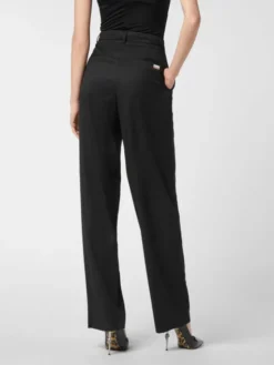 PHILIPP PLEIN Spodnie materiałowe 26479 Czarny Flare Fit