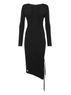 PHILIPP PLEIN Sukienka koktajlowa 2201 Czarny Regular Fit