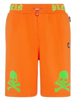 PHILIPP PLEIN Szorty sportowe 2547 Pomarańczowy Jogger Fit