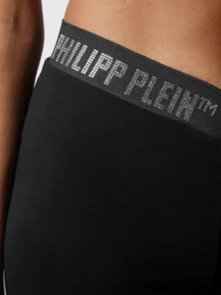 PHILIPP PLEIN Szorty sportowe 1001 Czarny Active Fit