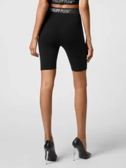PHILIPP PLEIN Szorty sportowe 1001 Czarny Active Fit