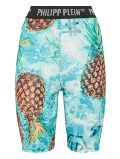 PHILIPP PLEIN Szorty sportowe 3331 Kolorowy Active Fit